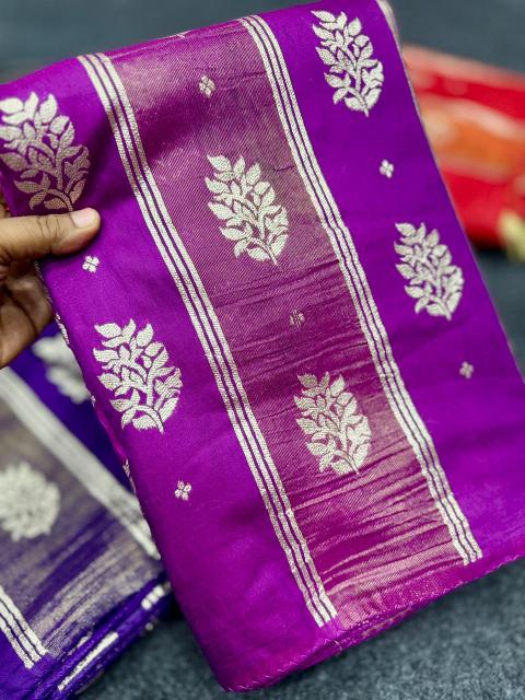Akshara russian soft silk saree wholesale